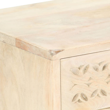 Nachttisch 40 x 30 x 50 cm Massivholz Mango