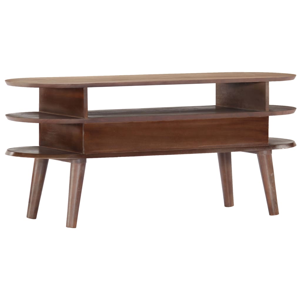 TV-Schrank 110×35×50 cm Massivholz Akazie