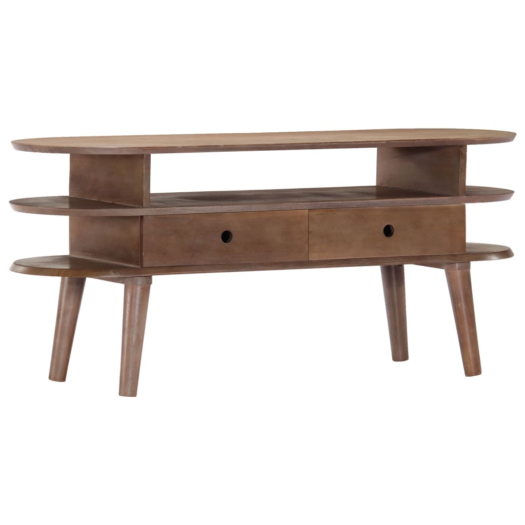 TV-Schrank 110×35×50 cm Massivholz Akazie