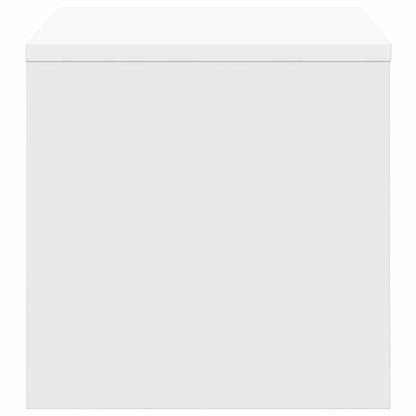 Nachttische 2 Stk. Weiß 40x30x30 cm Holzwerkstoff