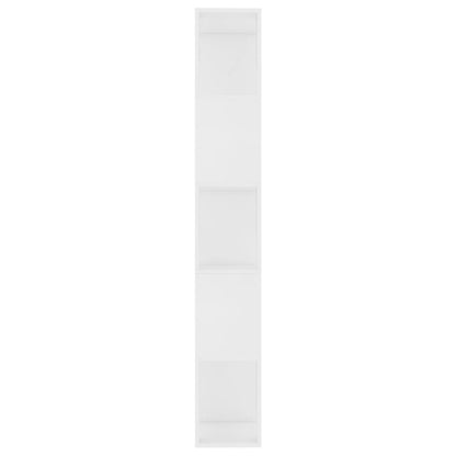 Bücherregal/Raumteiler Weiß 45x24x159 cm Holzwerkstoff