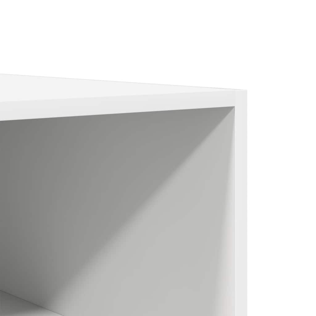 Kleiderschrank Weiß 100×50×200 cm Holzwerkstoff