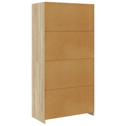 Kleiderschrank Sonoma-Eiche 100x50x200 cm Holzwerkstoff