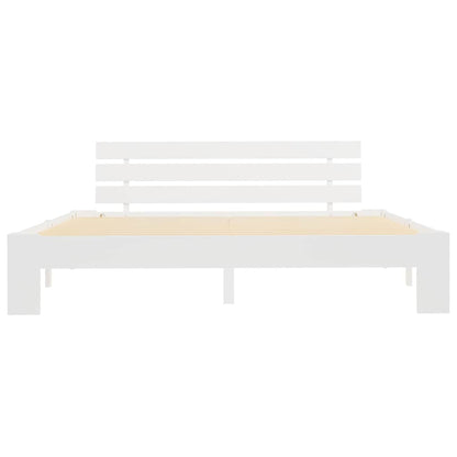 Massivholzbett Weiß Kiefer 180x200 cm