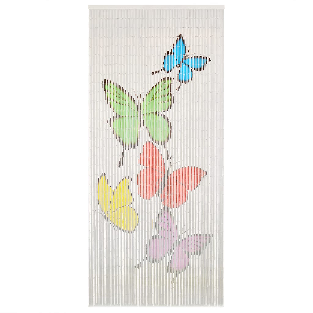 Insektenschutz Türvorhang Bambus 90 x 200 cm