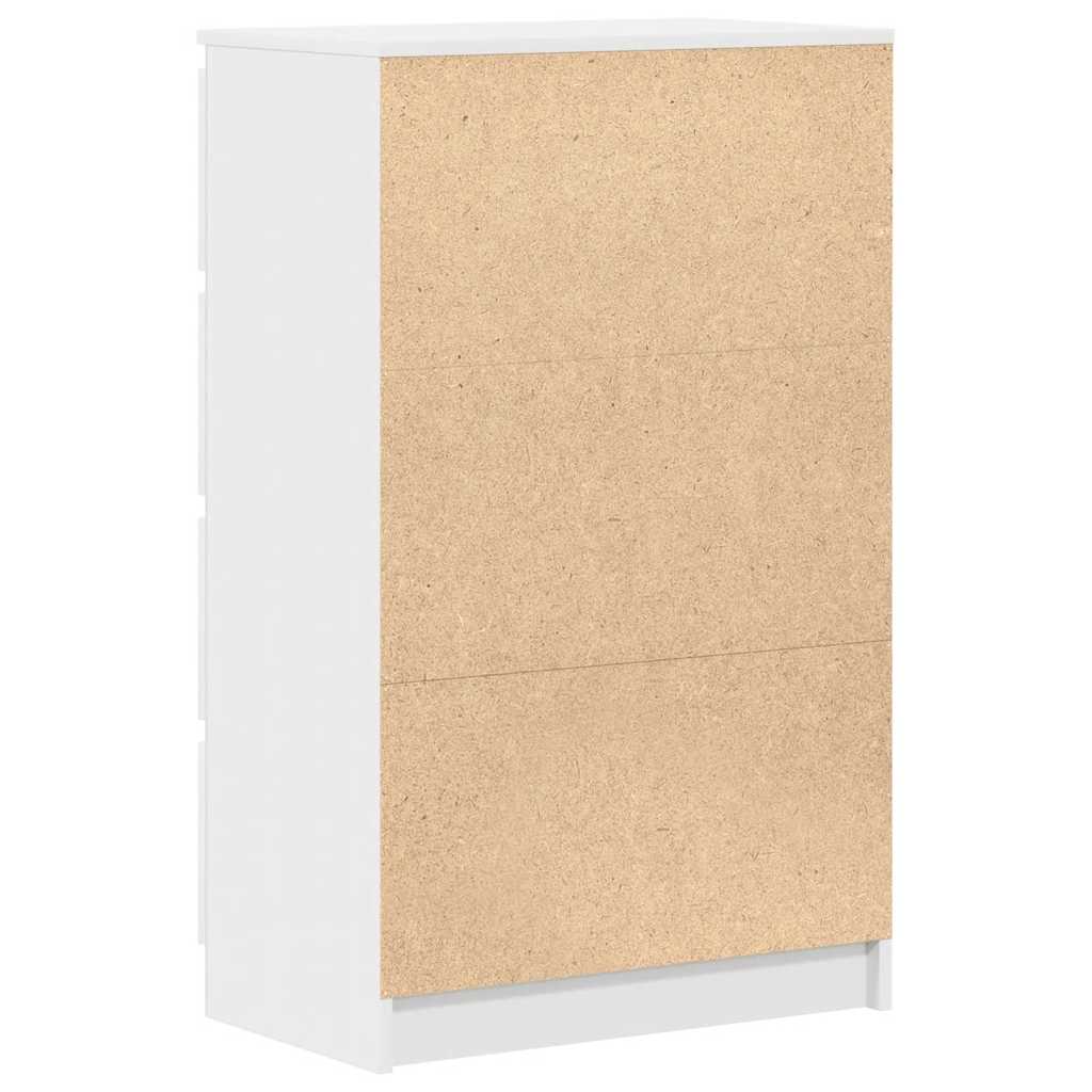 Sideboard Weiß 60x35x98,5 cm Holzwerkstoff