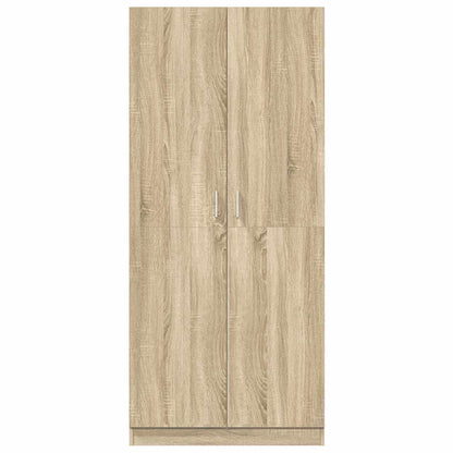 Kleiderschrank Sonoma-Eiche 80x52x180 cm Holzwerkstoff