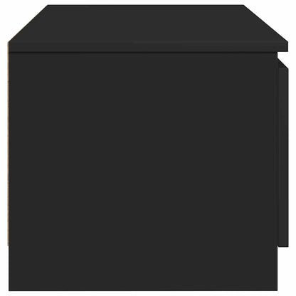 TV-Schrank Schwarz 140x40x35,5 cm Holzwerkstoff