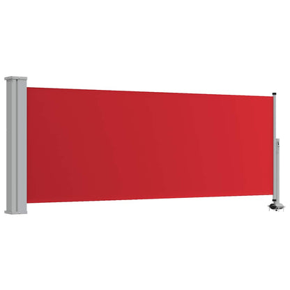 Ausziehbare Seitenmarkise 100x300 cm Rot