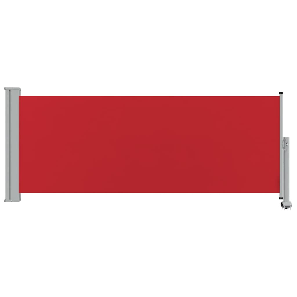 Ausziehbare Seitenmarkise 100x300 cm Rot