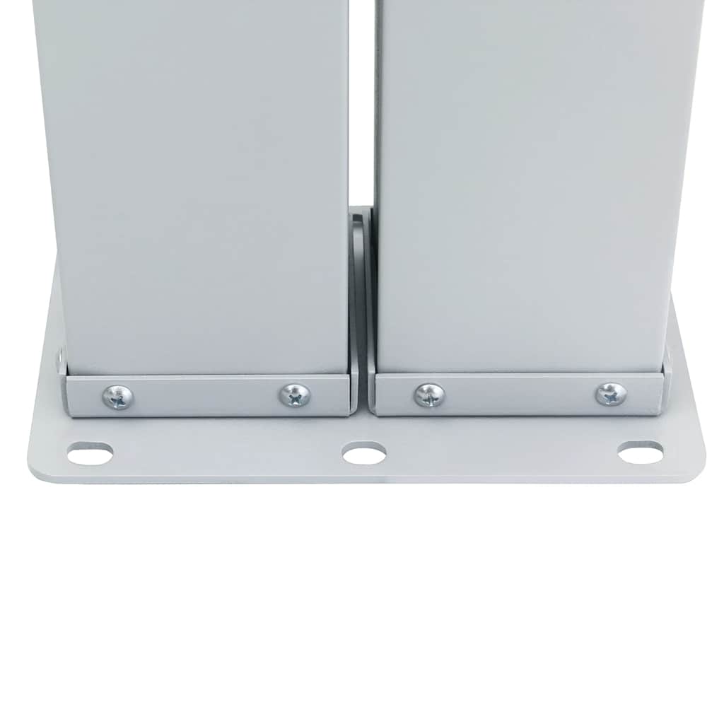 Ausziehbare Seitenmarkise Rot 160 x 600 cm