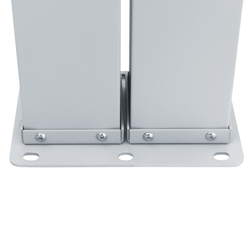 Ausziehbare Seitenmarkise Schwarz 100 x 1000 cm