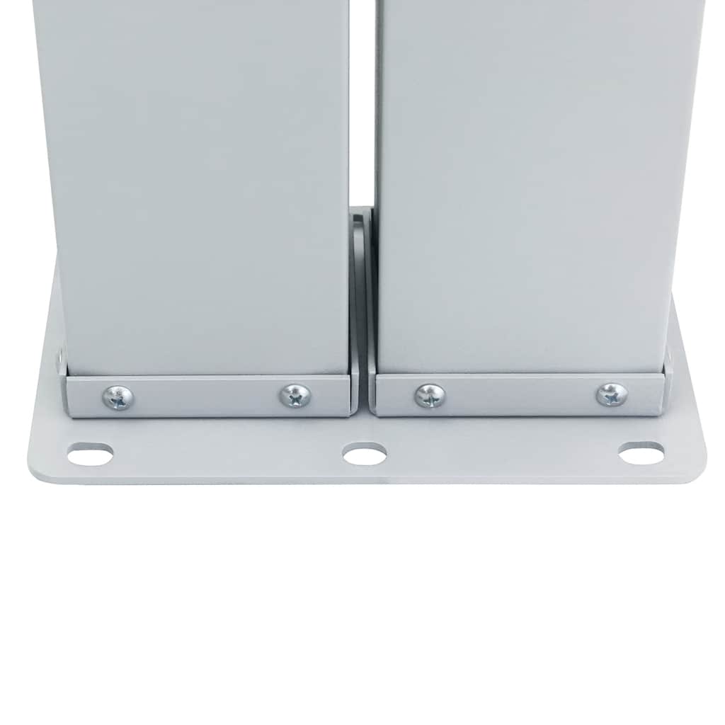 Ausziehbare Seitenmarkise Braun 140 x 1000 cm