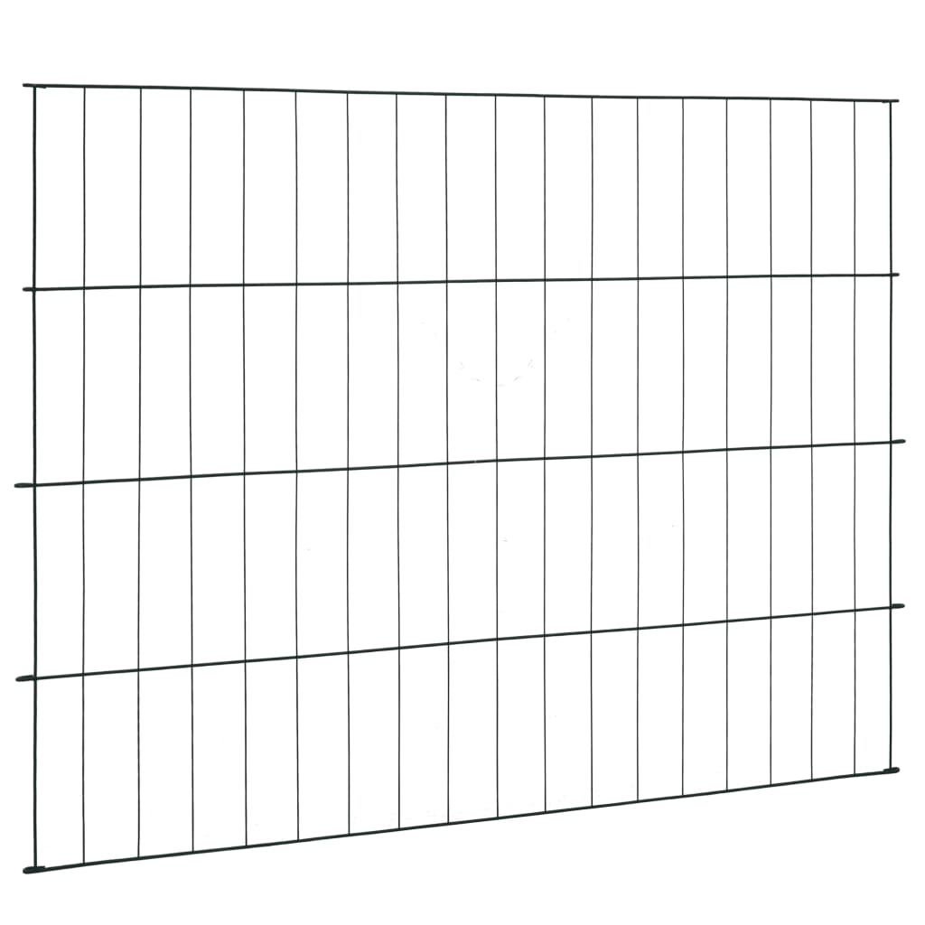 Gartenzaun Set 115x79 cm Grün