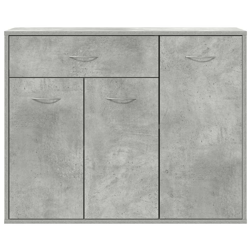 Sideboard Betongrau 88x30x70 cm Holzwerkstoff