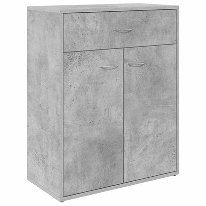 Sideboard Betongrau 60x30x75 cm Holzwerkstoff
