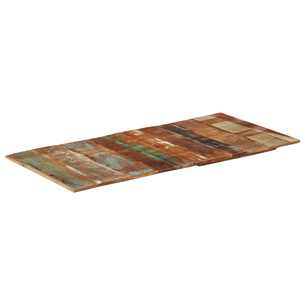 Tischplatte Rechteckig 60x120 cm 15-16 mm Altholz Massiv