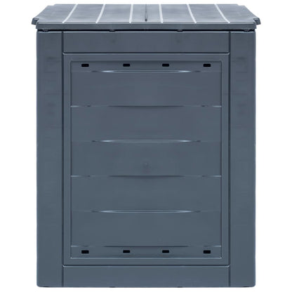 Gartenkomposter 2 Stk. Grau 60 x 60 x 73 cm 520 L