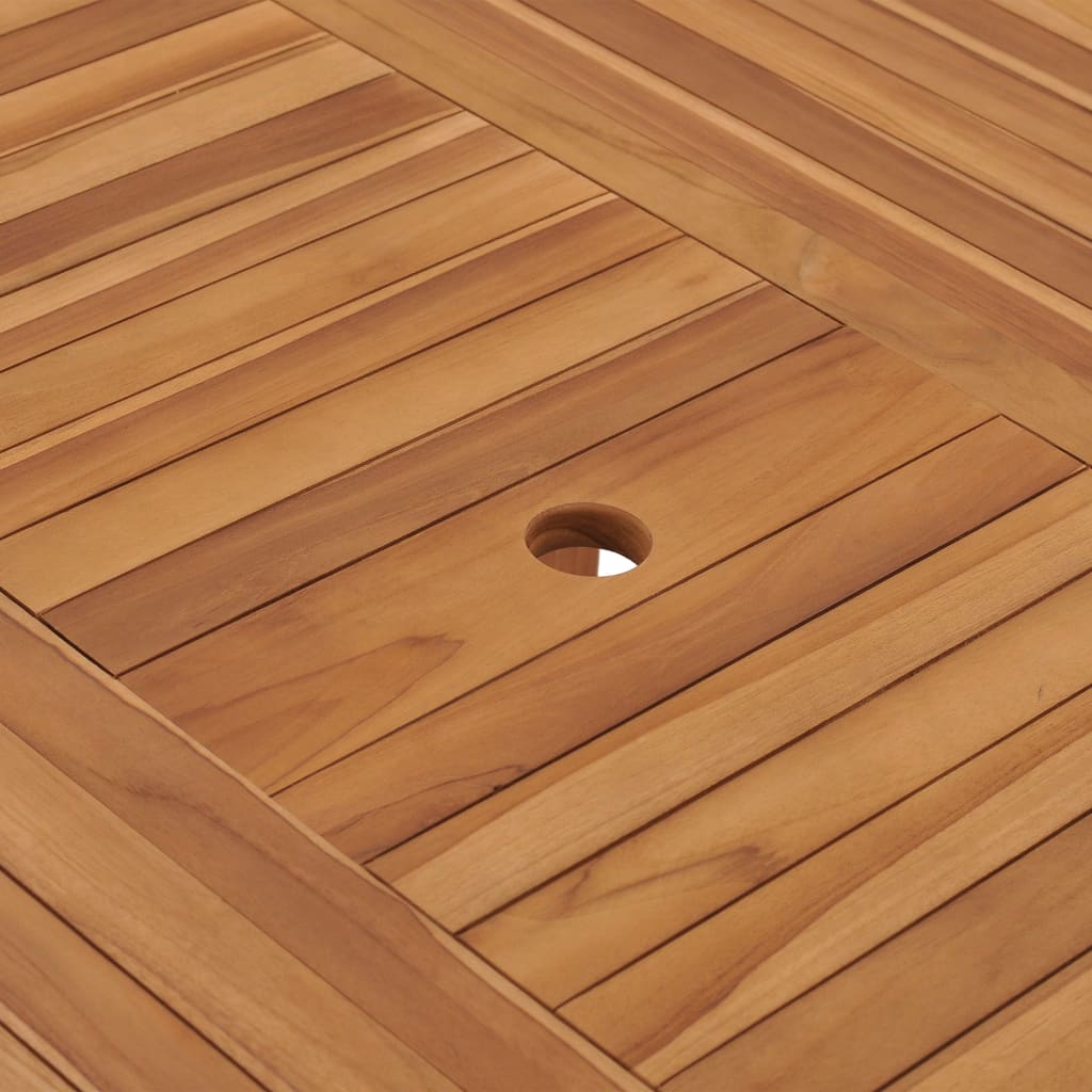 Gartentisch 150x76 cm Massivholz Teak