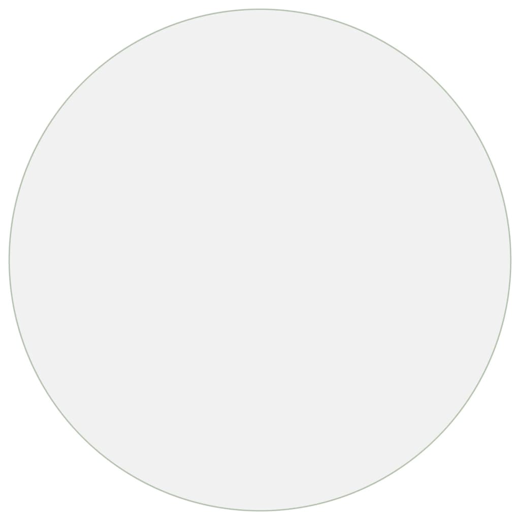 Tischfolie Transparent Ø 80 cm 2 mm PVC