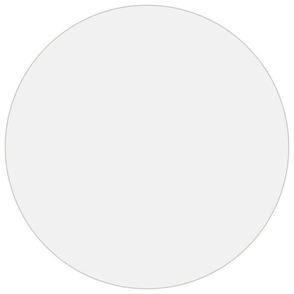 Tischfolie Transparent Ø 80 cm 2 mm PVC