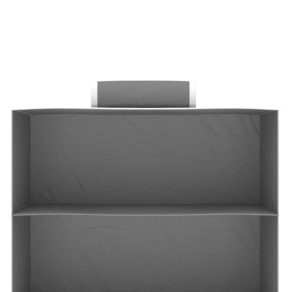 Hängeaufbewahrung für Schränke 2 Stk. mit 10 Fächern Stoff