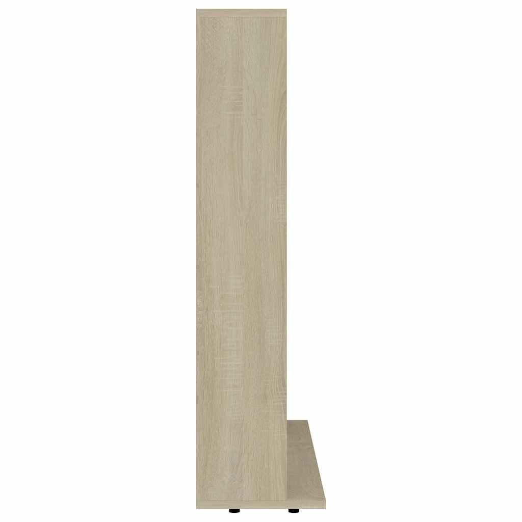 CD-Regal Sonoma-Eiche 100x23x89,5 cm Holzwerkstoff