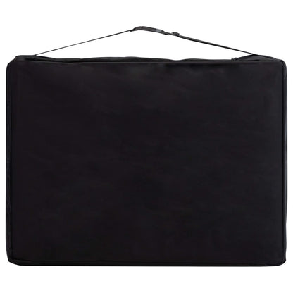 Massageliege Klappbar 2-Zonen mit Aluminiumgestell Rosa