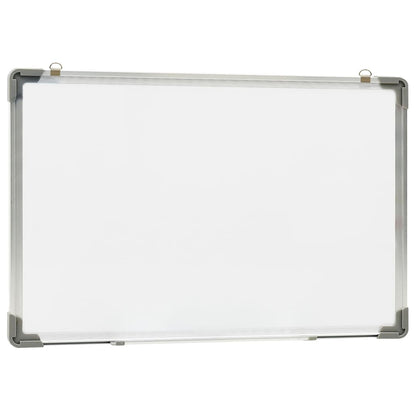 Magnetisches Whiteboard Weiß 60 x 40 cm Stahl