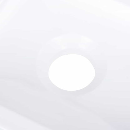 Waschbecken 400x220x90 mm SMC Weiß