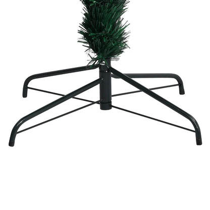 Künstlicher Weihnachtsbaum mit Ständer Grün 150 cm Glasfaser