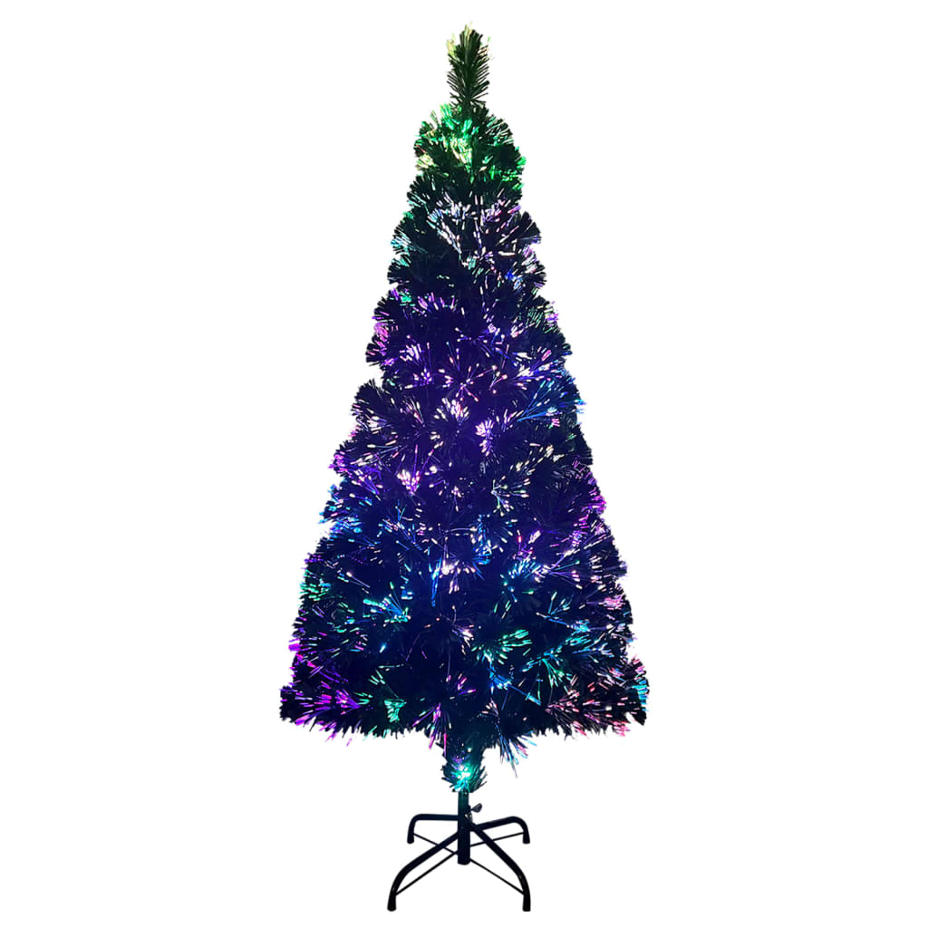 Künstlicher Weihnachtsbaum mit Ständer Grün 180 cm Glasfaser