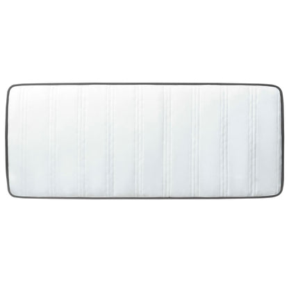 Boxspringbett Dunkelgrau Stoff 90x200 cm