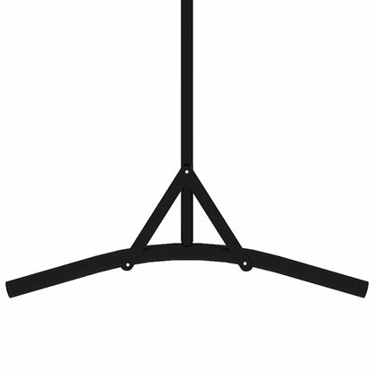 Paravent Schwarz 175x180 cm Stoff