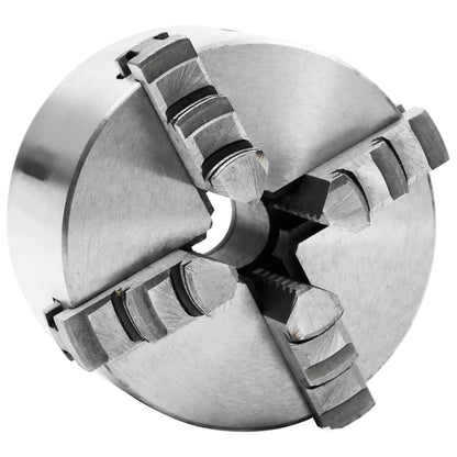 4-Backen-Drehfutter Selbstzentrierend 100 mm Stahl