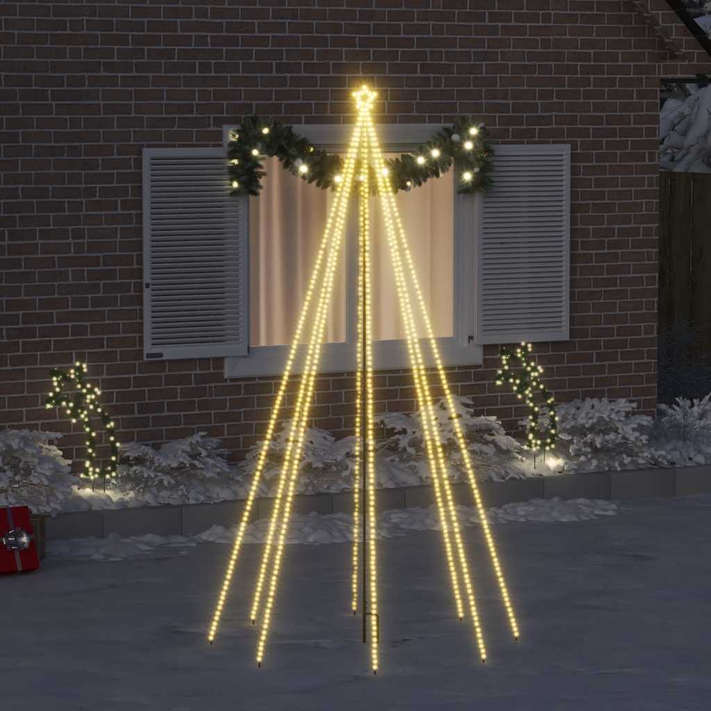 LED-Lichterkette Weihnachtsbaum Indoor Outdoor 400 LEDs 2,5 m