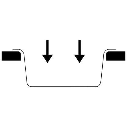 Küchenspüle mit Überlauf Beige Granit