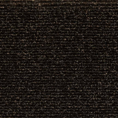 Stufenmatten Selbstklebend 15 Stk. 56x17x3 cm Dunkelbraun Halbrund