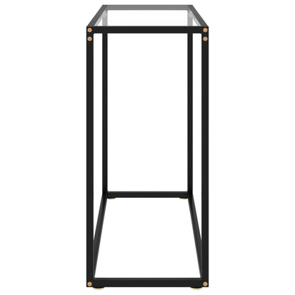 Konsolentisch Transparent 80x35x75 cm Hartglas