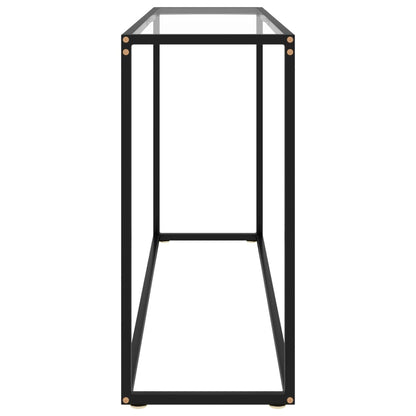Konsolentisch Transparent 120x35x75 cm Hartglas