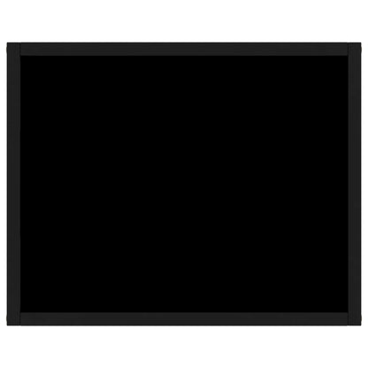 Konsolentisch Schwarz 50x40x40 cm Hartglas