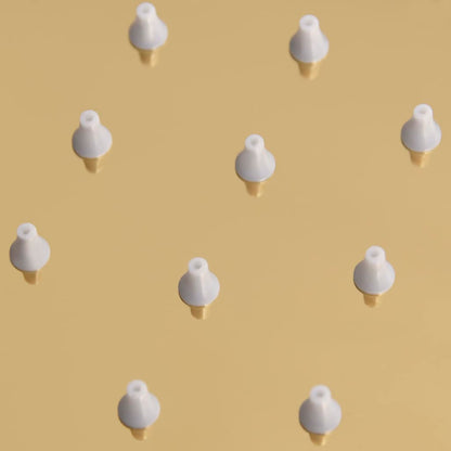 Regenbrause Edelstahl 20 cm Rund Golden