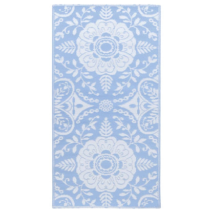 Outdoor-Teppich ARAKIL Babyblau 80x150 cm PP