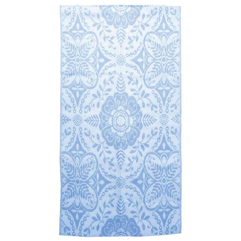 Outdoor-Teppich ARAKIL Babyblau 160x230 cm PP