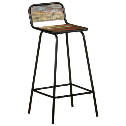 Barstühle 4 Stk. Altholz Massiv