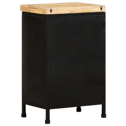 Sideboard 47x35x76 cm Raues Mangoholz