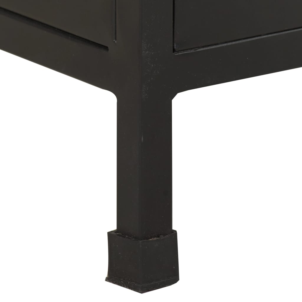 Sideboard 47x35x76 cm Raues Mangoholz