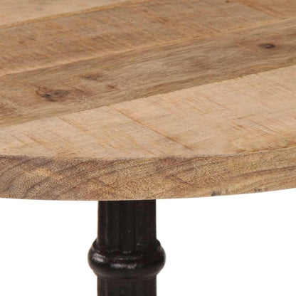 Bistrotisch Ø60x76 cm Raues Mangoholz