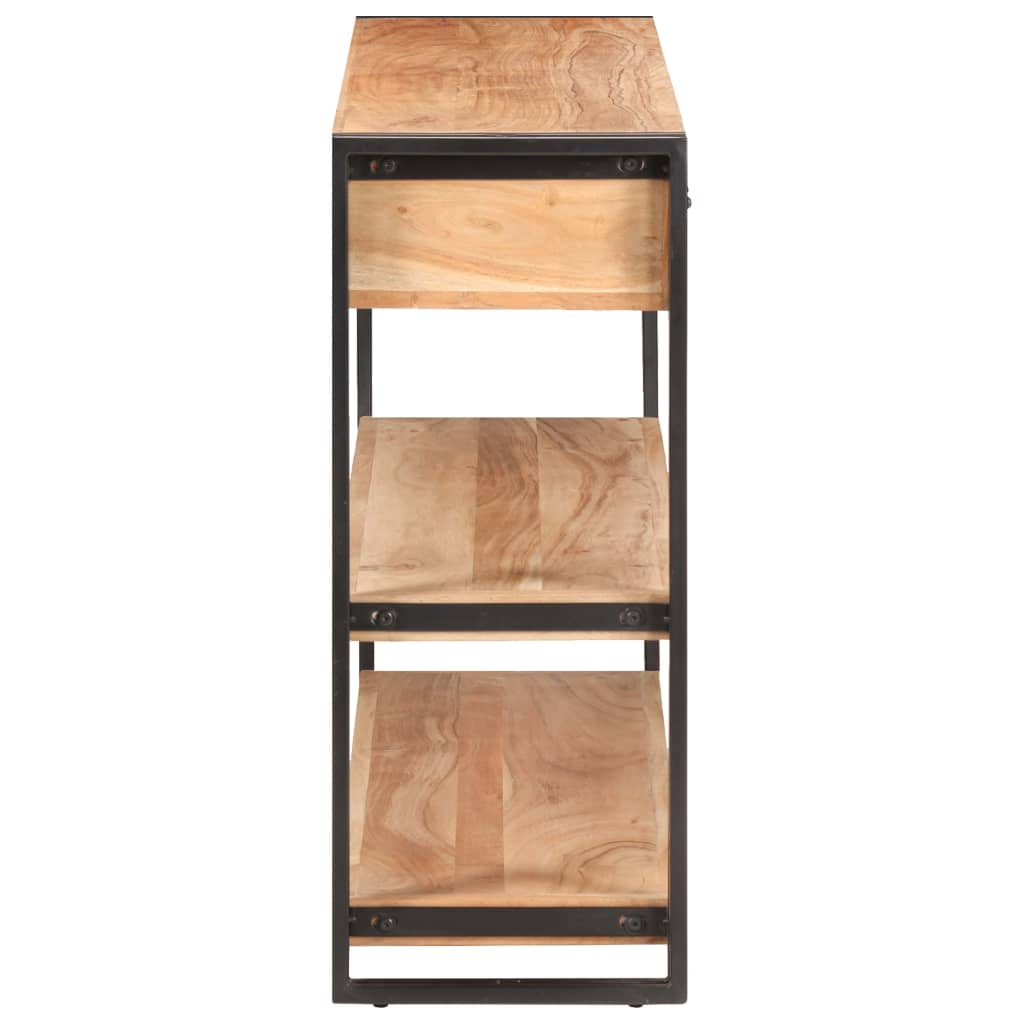 Sideboard 120x30x75 cm Akazie Massivholz