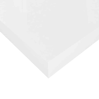 Schweberegal Hochglanz-Weiß 40x23x3,8 cm MDF